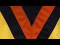 Canucks Wear Flying V Retro Jerseys for Warmup (Dec. 07, 2019)
