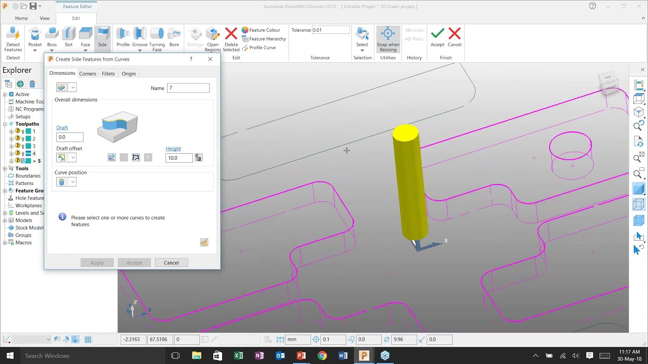 Autodesk PowerMill 2 5D Machining webinar - YouTube