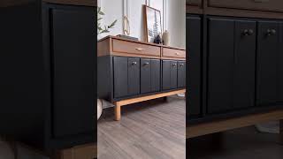 ONE INTO TWO! China cabinet makeover! #furnitureflip #diyfurnituremakeover