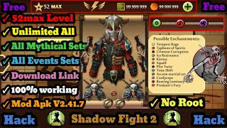 || Shadow Fight 2 Hacking | How To Get "Mod Apk + Unlimited All + Unlock All" In SF2 V2.41.7 || #40 screenshot 5