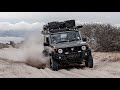 Escaping A Kalahari Dust Storm While Offroad In My Jimny (2019)