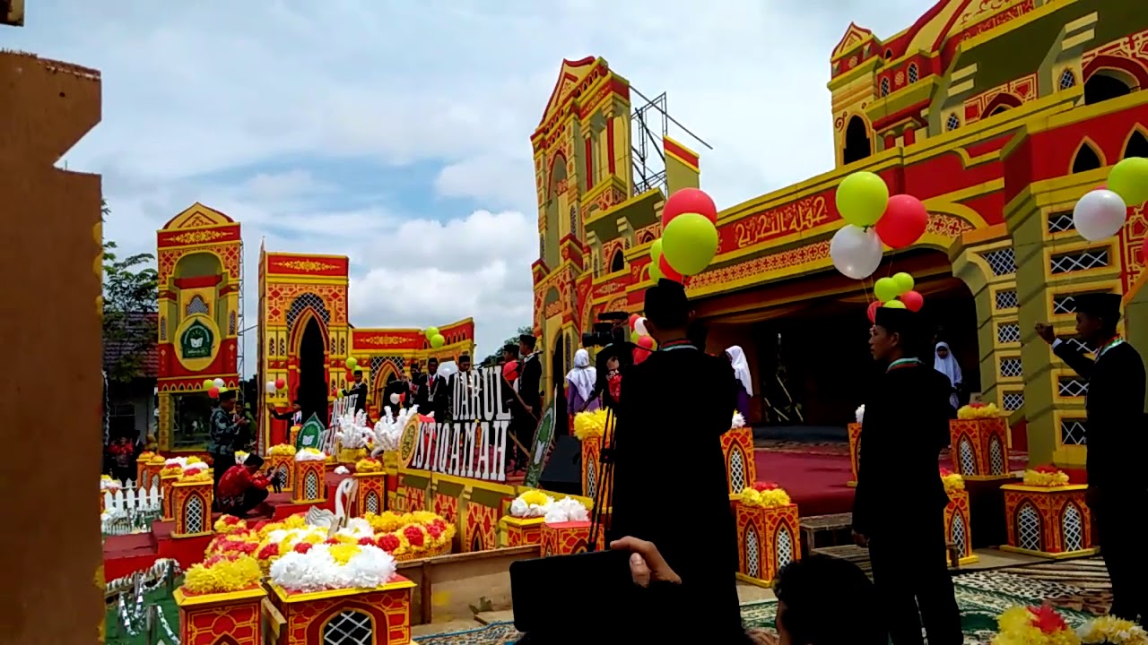 Pelepasan klas ix dan xii ponpes darul istiqamah barabai kalsel