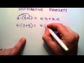Understanding the Distributive Property