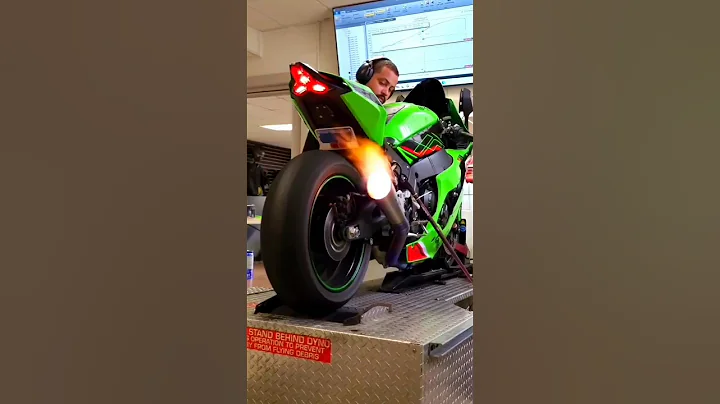 zx10r dyno test crazy sound !😍🔥🔥#shortvideo #shorts #zx10r #feedshorts