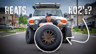 Are these tires BETTER than a KO2? Toyota FJ Cruiser on Motomaster Eliminator XTrail A/T Review