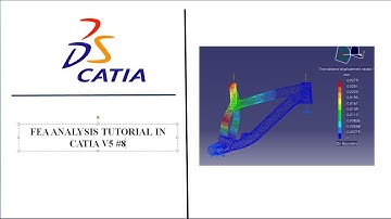 How to analyse bicycle frame on catia v5 #8