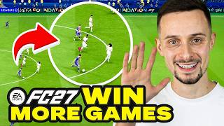 5 PRO TIPS TO HELP YOU WIN MORE GAMES ON FC27 - TUTORIAL