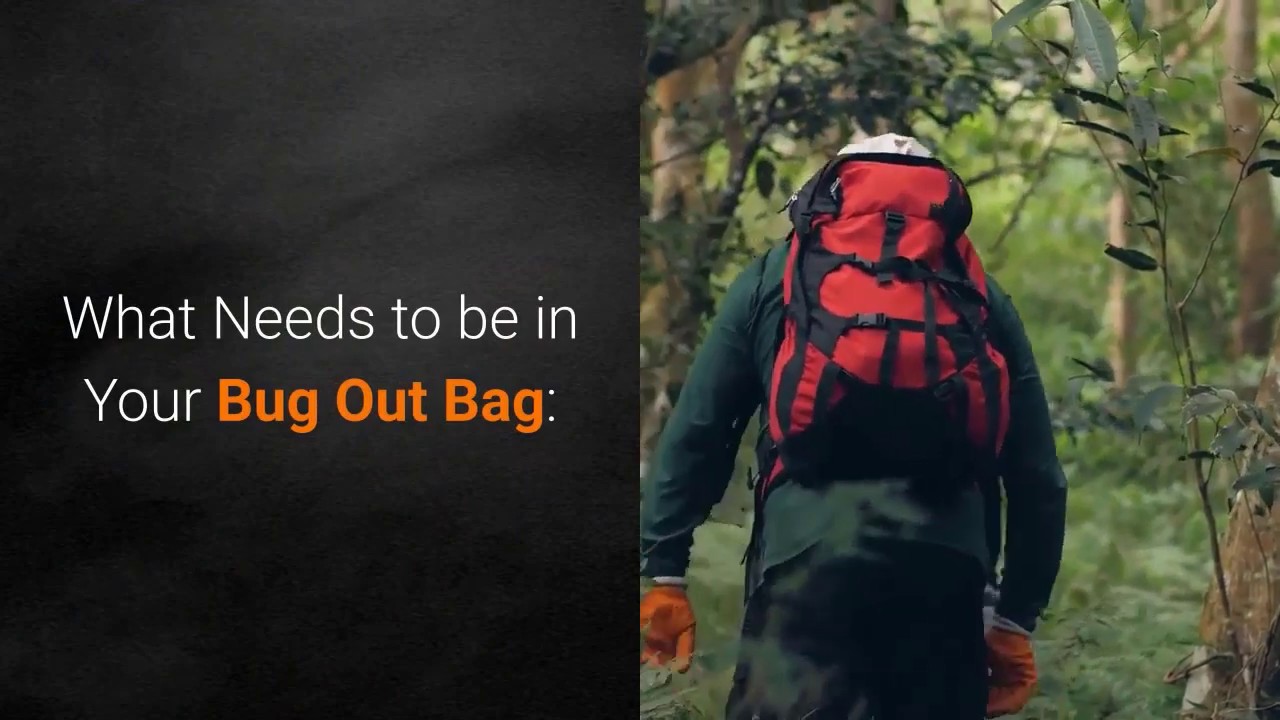 Bug Out Bag - Top 8 Items You Must Have - YouTube