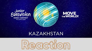 Junior Eurovision 2020 – Kazakhstan (Reaction)⎥Karakat Bashanova – Forever