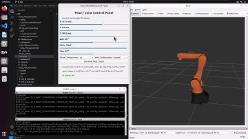KUKA KR6 R900 Real Time Inverse Kinematics in ROS 2 + GUI Control