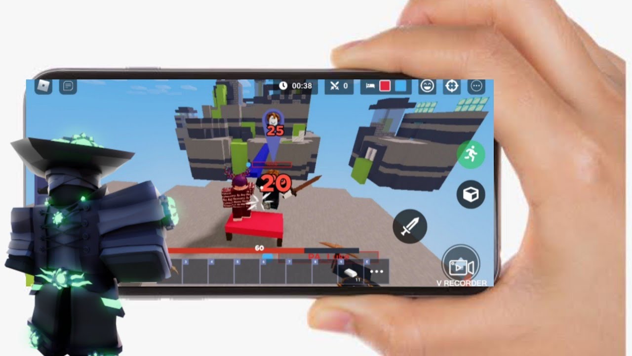 I got 1k Wins in roblox bedwars on mobile! - YouTube