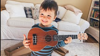 Surprise for Leo and Karolina | New musical instrument | The Protsenko Family