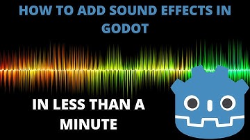 How to add sound effects in less than ONE MINUTE (Godot)