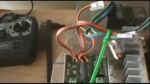 How to build a RC Dozer Video 8 Electronics Part 1.