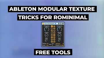 I Used Free Modular inspired Tools in Ableton to Create Hypnotic Rominimal Textures
