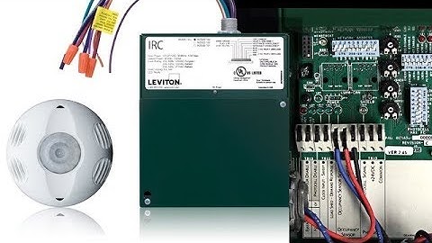 Leviton IRC: How to Wire an Occupancy Sensor