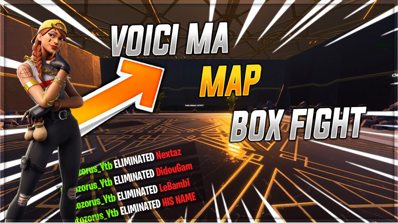 VOICI MA MAP BOX FIGHT sur FORTNITE CREATIF😨 - YouTube