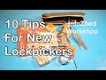 10 Tips for New Lock Pickers