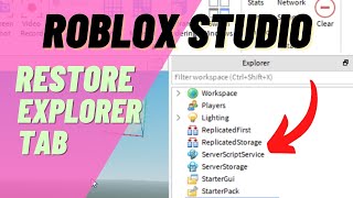 V2) Como abrir propriedades, explorer e output no Roblox Studio 