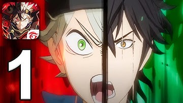 Black Clover Mobile - Gameplay Walkthrough Part 1 - Intro & Tutorial (iOS, Android)