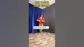 Lock In Down Dance Tutorial 🔥😎 #shorts #dancetutorial #tutorial #ytshorts