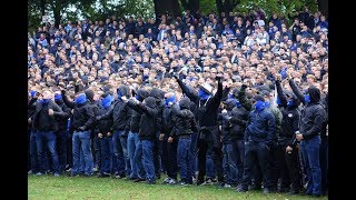 Fußballderby: HSV - Fanmarsch