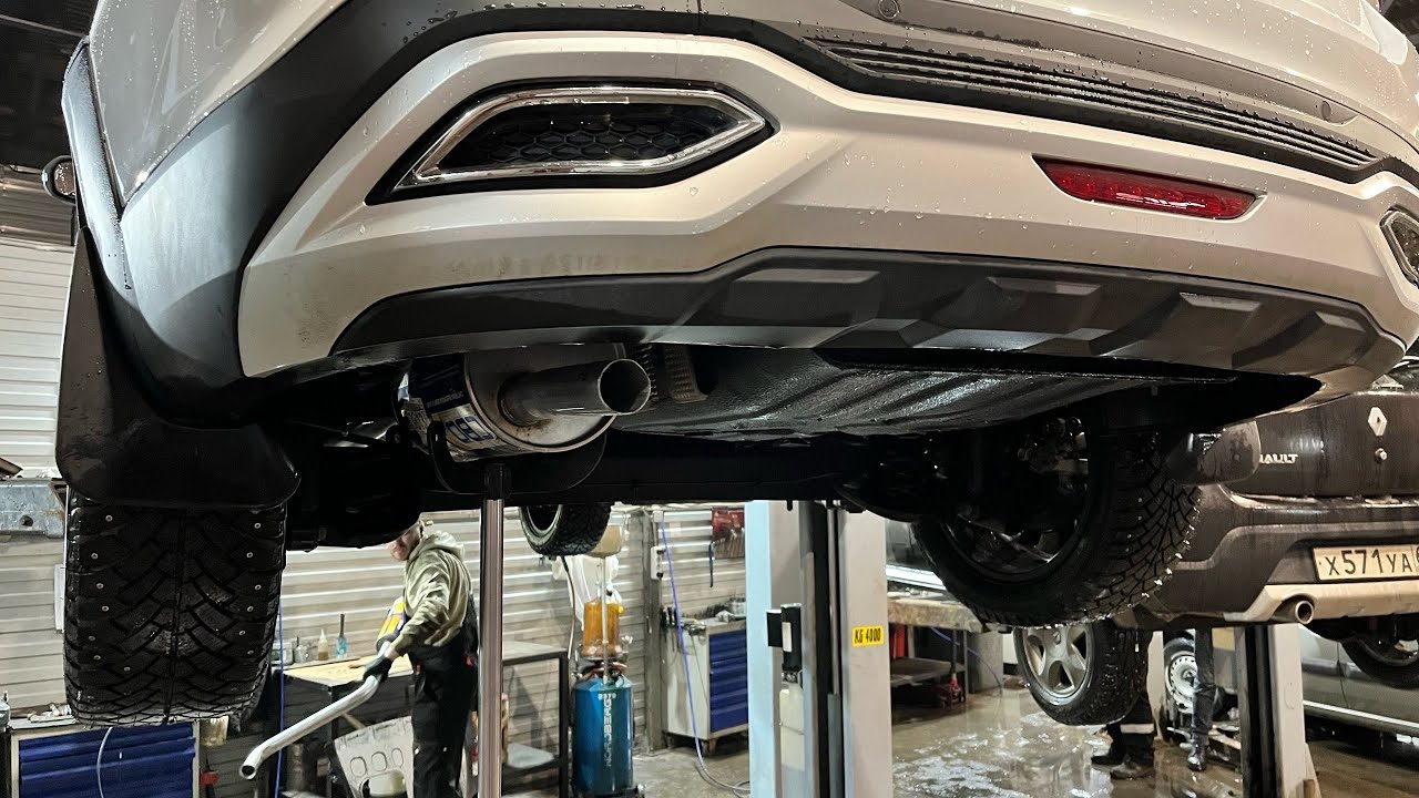 LADA VESTA NG УСТАНОВКА ВЫХЛОПНОЙ СИСТЕМЫ ОТ CBD 51 MM - YouTube