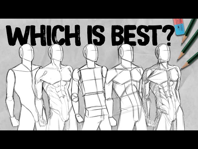 How to draw human Bodies [5 METHODS] | Tutorial | DrawlikeaSir class=