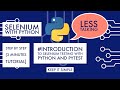 Introduction to Selenium Web Automation with Python and Pyte