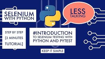Introduction to Selenium Web Automation with Python and Pyte