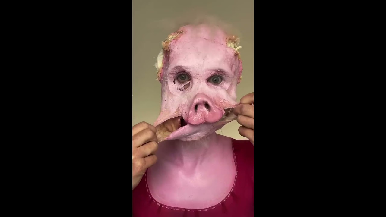 Im Peppa Pig makeup removal