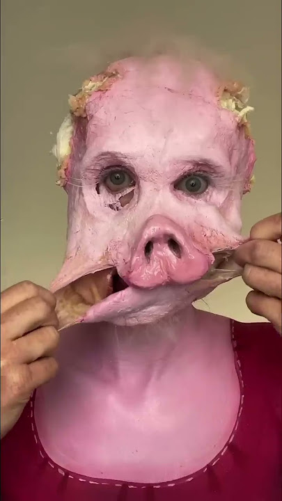 I’m Peppa Pig makeup removal