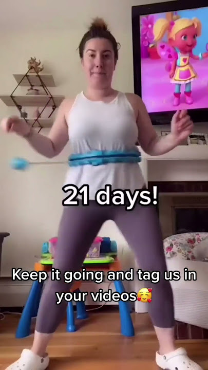 30 days and 30 mins a day! The Infinity Hoop makes at-home fitness anywhere fitness