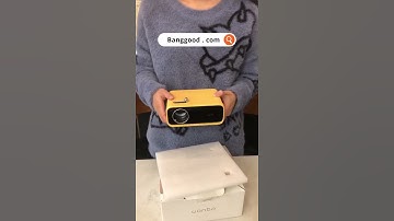 XIAOMI Wanbo Mini LED Projector Unboxing #Shorts
