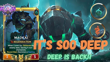 Maokai Nautilus Deck | Its Too Deep | Legends of Runeterra| Elite4in1| Master | Sea Monsters Deck