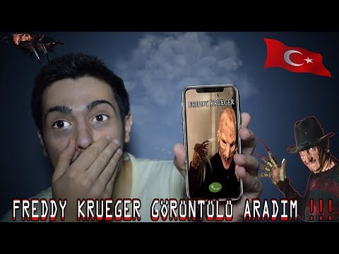 FREDDY KRUEGER'I GÖRÜNTÜLÜ ARADIM !! (VE TÜRKÜM DEDİ !!)
