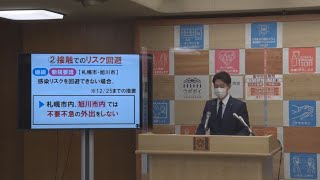 札幌、旭川に外出自粛要請 北海道、休業・時短は延長