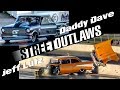 Jeff Lutz wrecks vs Daddy Dave at the Memphis Street Outlaws No Prep