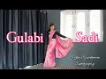 Gulabi sadi  marathi song  new song  sanju rathod prajakta ghag  muskan vishwakarma  choreo 