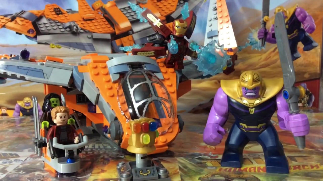 LEGO Avengers Infinity War Revisión Español Colección Thanos Set 76107 ...