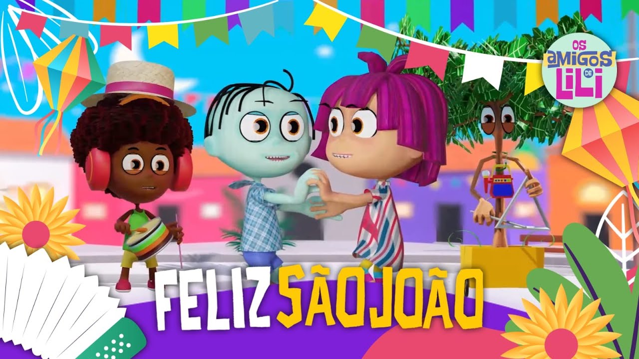 🪗CLIPE  LILI no SÃO JOÃO!! Animação Infantil🌽