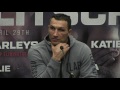 WLADIMIR KLITSCHKO REACTS TO ANTHONY JOSHUA ROUND 11 TKO DEFEAT - {POST FIGHT PRESS CONFERENCE}