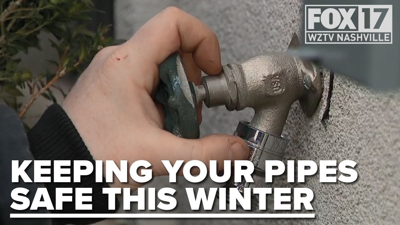 How to protect your pipes during the incoming frigid temperatures - YouTube