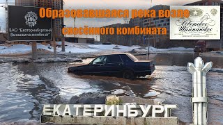 Озеро, море, река как только не называли в новостях потоп на улице Пехотинцев