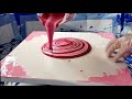 #768 WOW! Amazing 3D Results From Spinning A Rose Tree Ring Pour