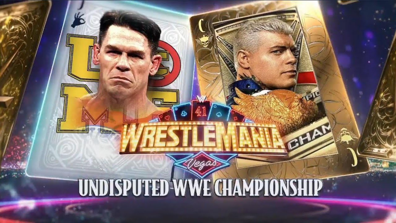 WWE Wrestlemania 41 Official Match Card - YouTube