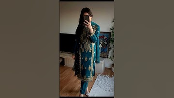 💃*Top Fabric* :Pure Heavy Chinnon Silk With Heavy Embroidery Coding work #tranding #fashion #asmr #y