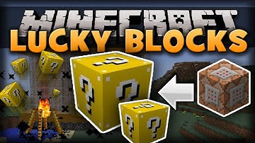 Minecraft: LUCKY BLOCKS (No Mods!) | One Command Creation