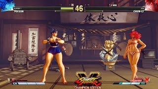 Street Fighter V CE Poison vs Chun Li PC Mod #6