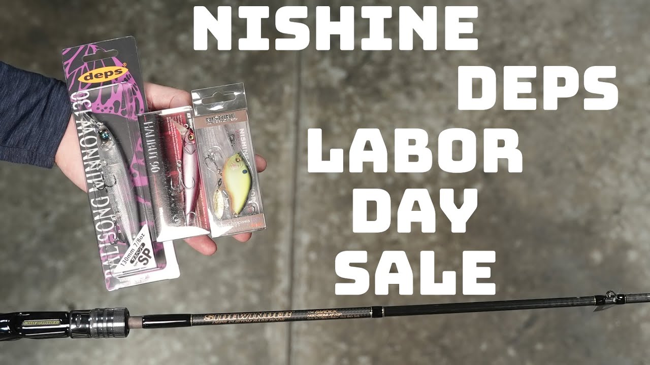 What's New This Week! Labor Day Sale, Megabass, Deps, Lucky Craft